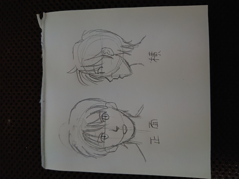 正面と横