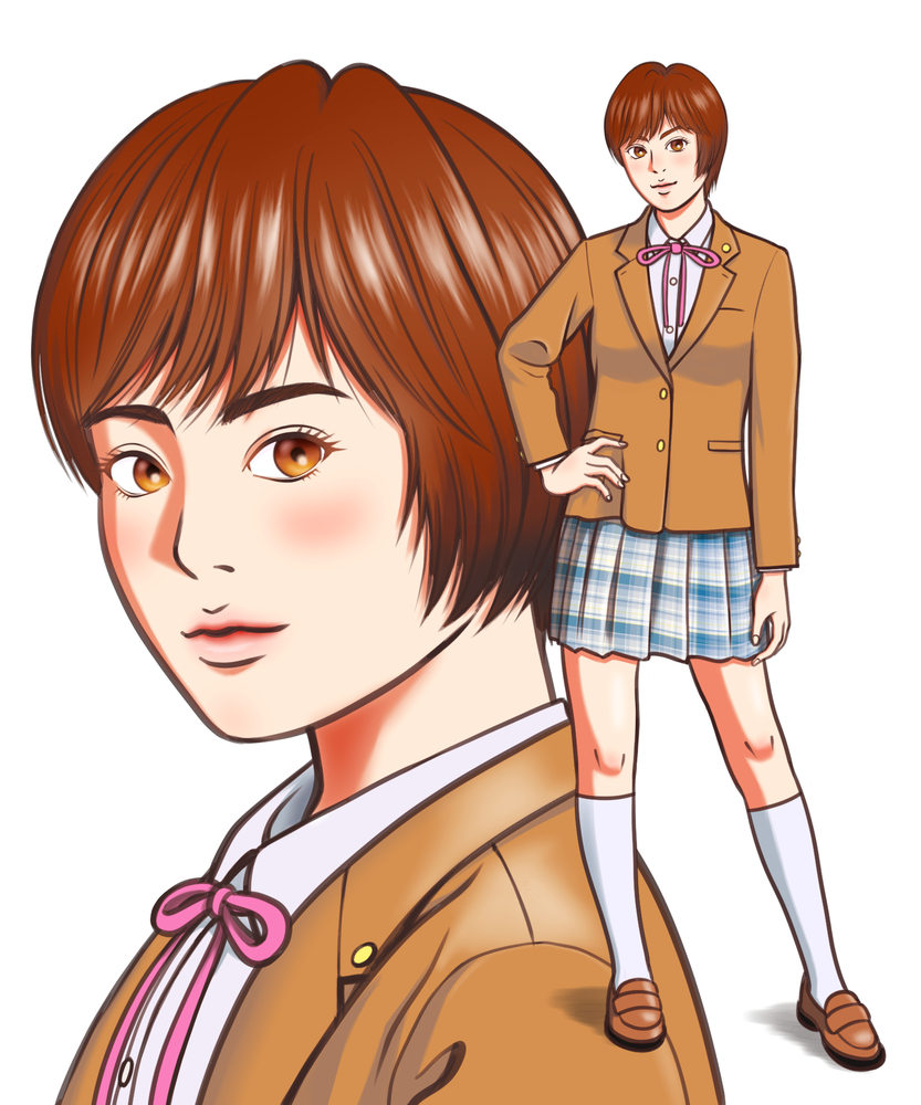 制服の描き方講座イラレポ