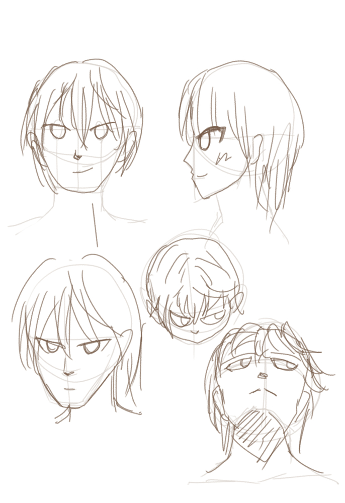 顔の描き方（１）