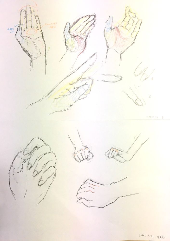 手描きレポ