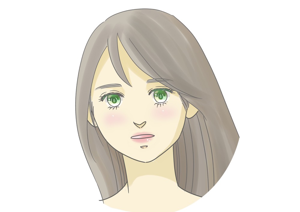 キラキラしてない…。