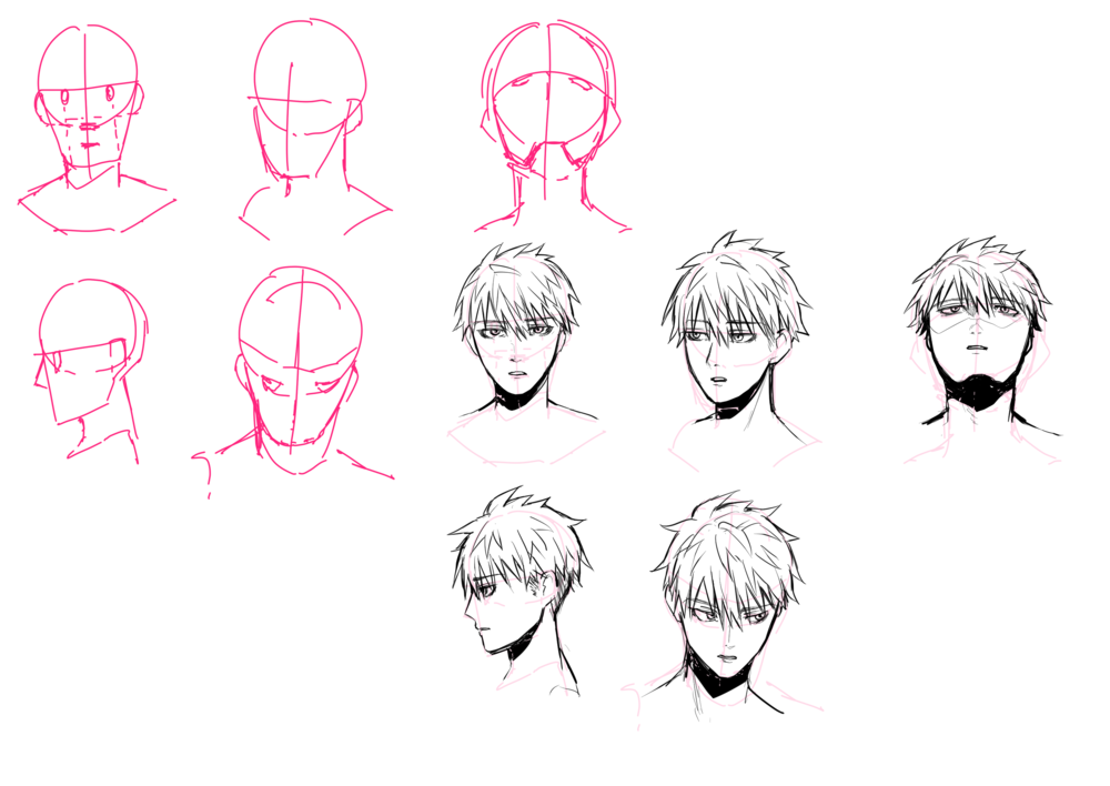 顔の描き方講座 イラレポ
