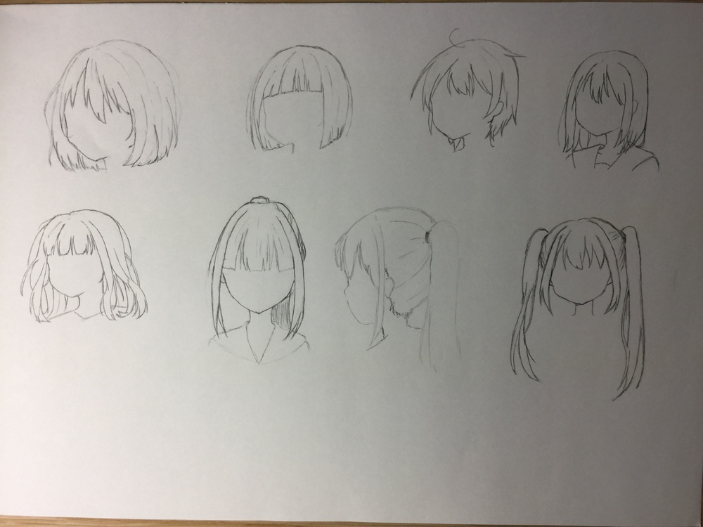 髪型