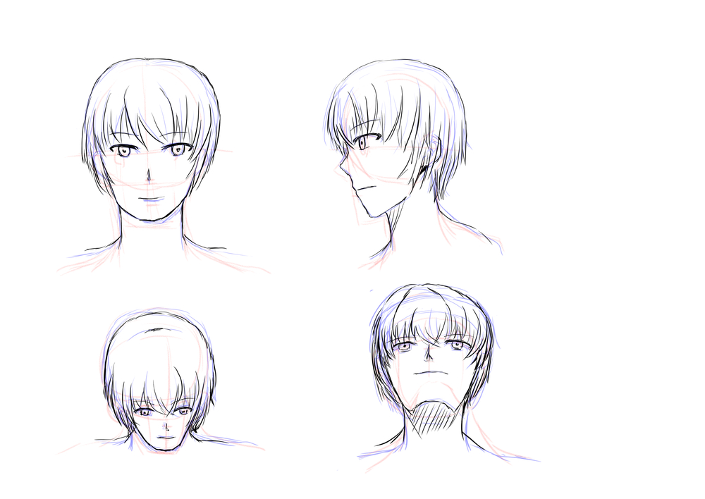 顔の練習_男性