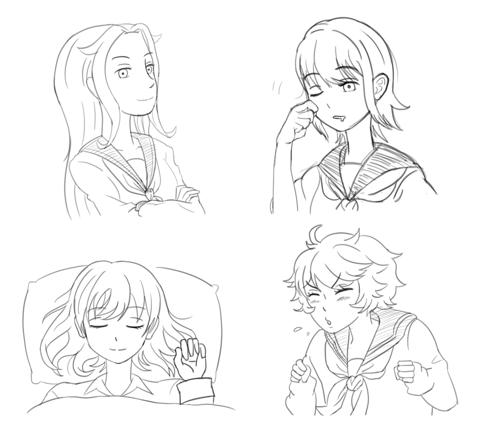 表情の描き方 2
