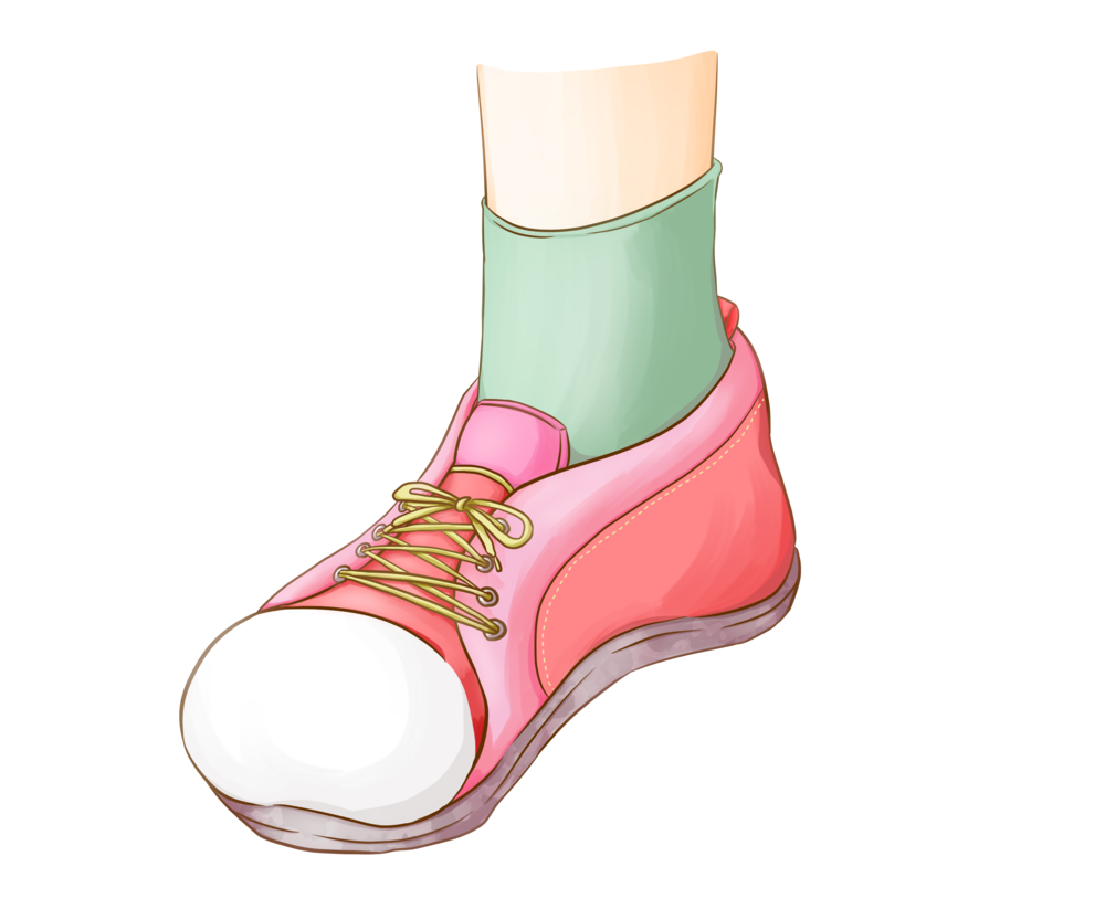 春っぽいスニーカー