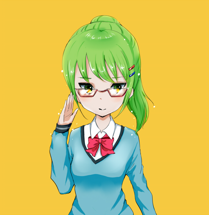 メガネ女子