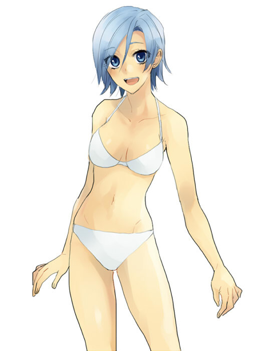 女性キャラクターの肌