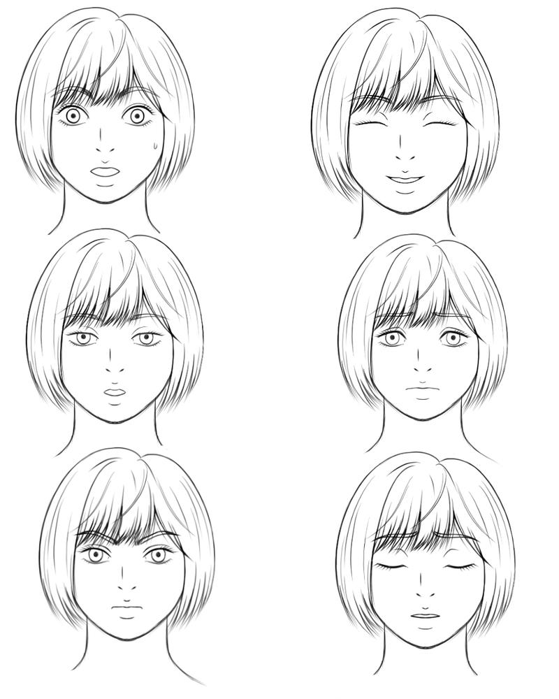 表情の描き方講座！のイラレポ