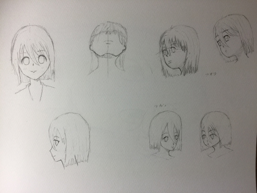 女性の顔