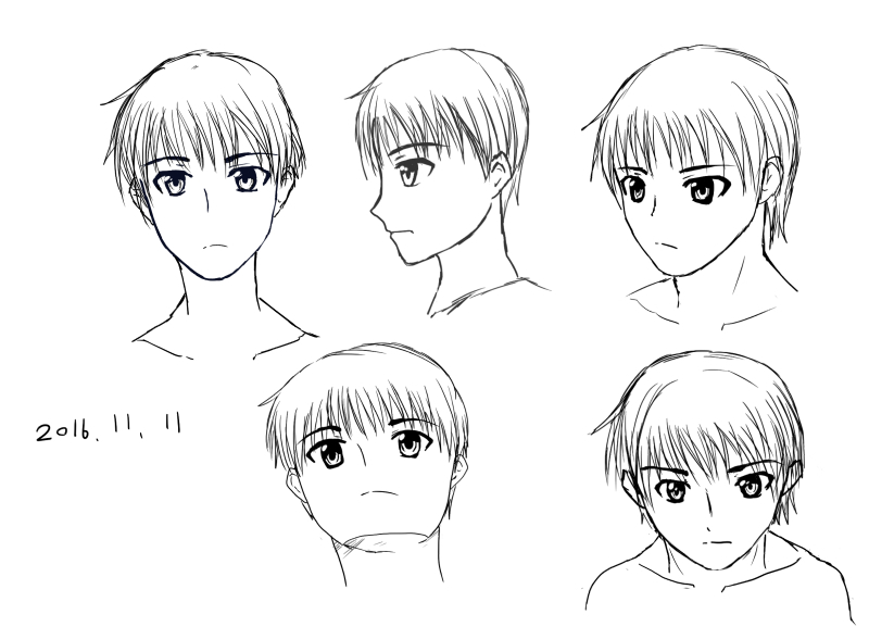 顔の描き方イラレポ