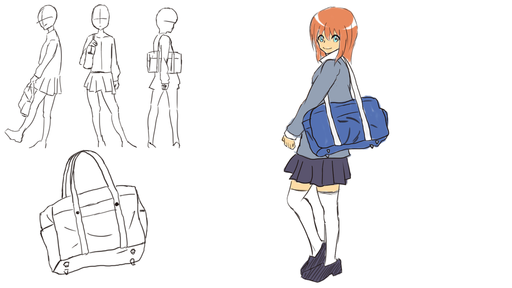 JKカバン描き方レポ