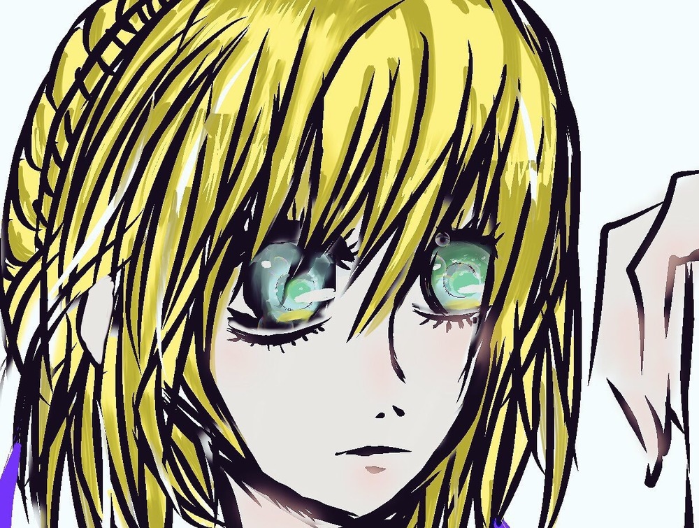 キラキラ目のイラレポ
