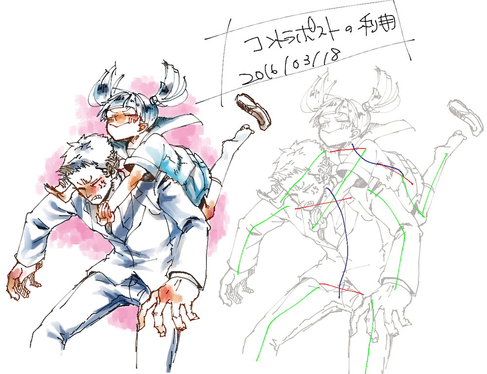 コントラポスト②