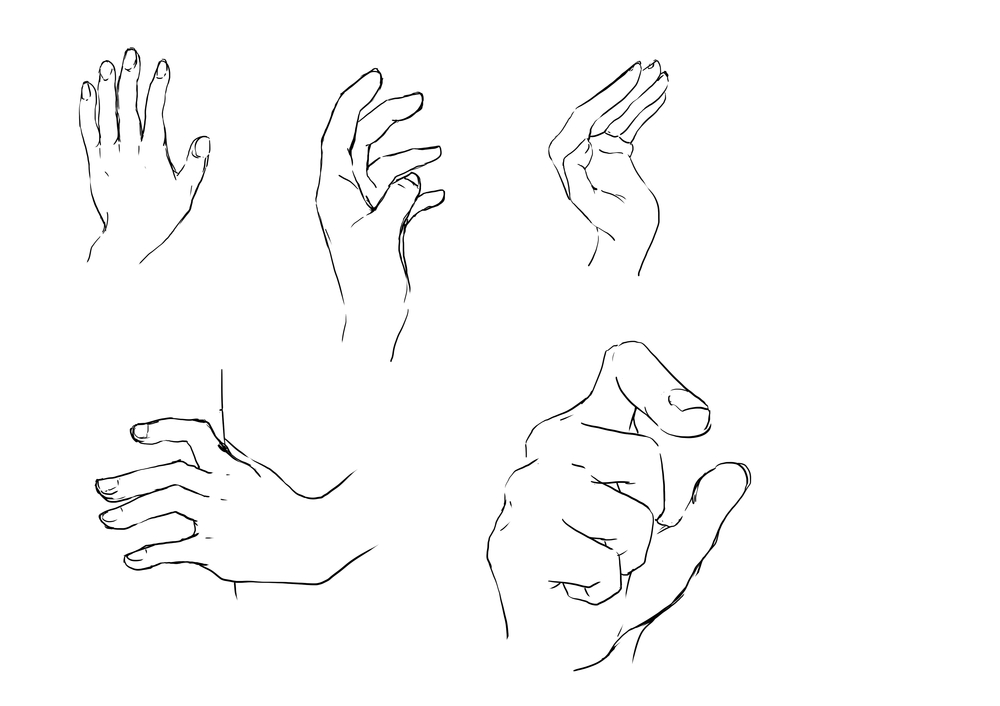 男の手しか描けない説