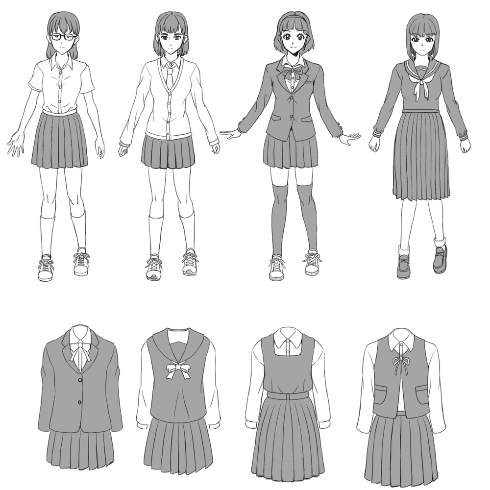 女子高生の制服