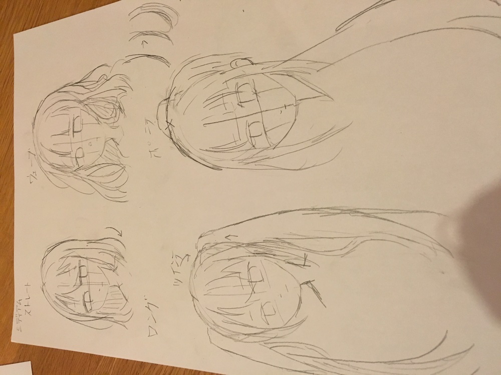 髪