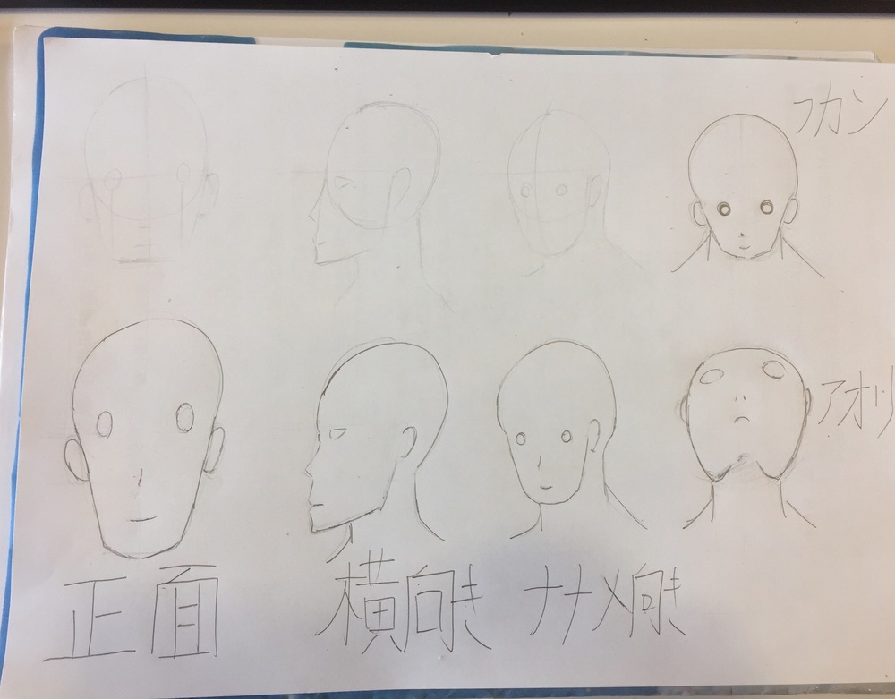 顔-練習
