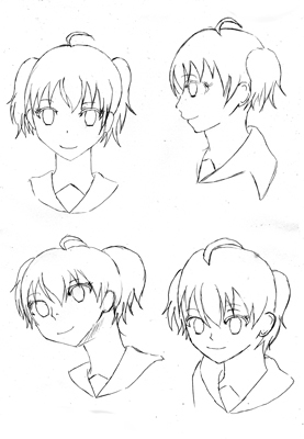 顔練習