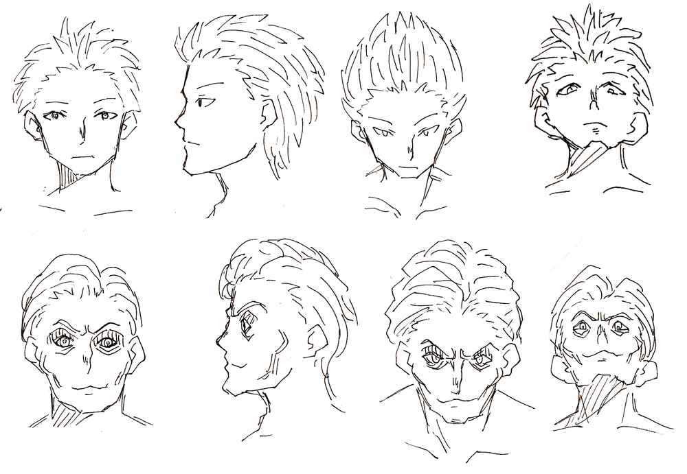 「顔の描き方講座」