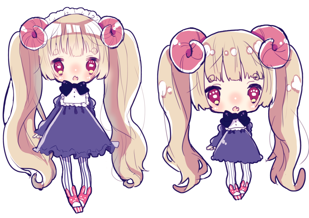 ２等身&３等身描いてみました。