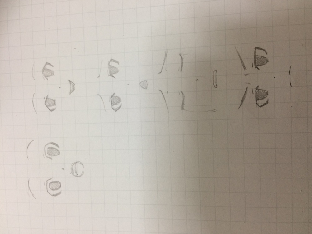 輪郭なしだけど。