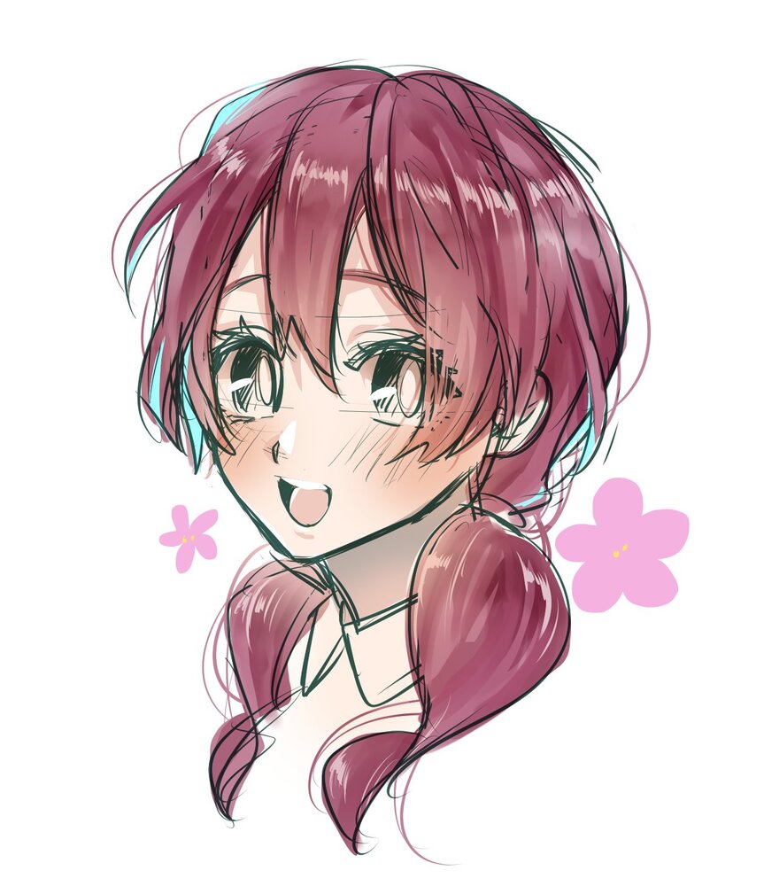 女性髪