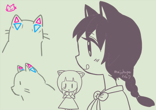 ケモミミを描くッ！