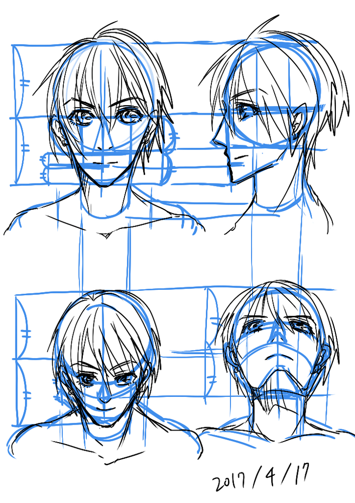 顔の描き方講座