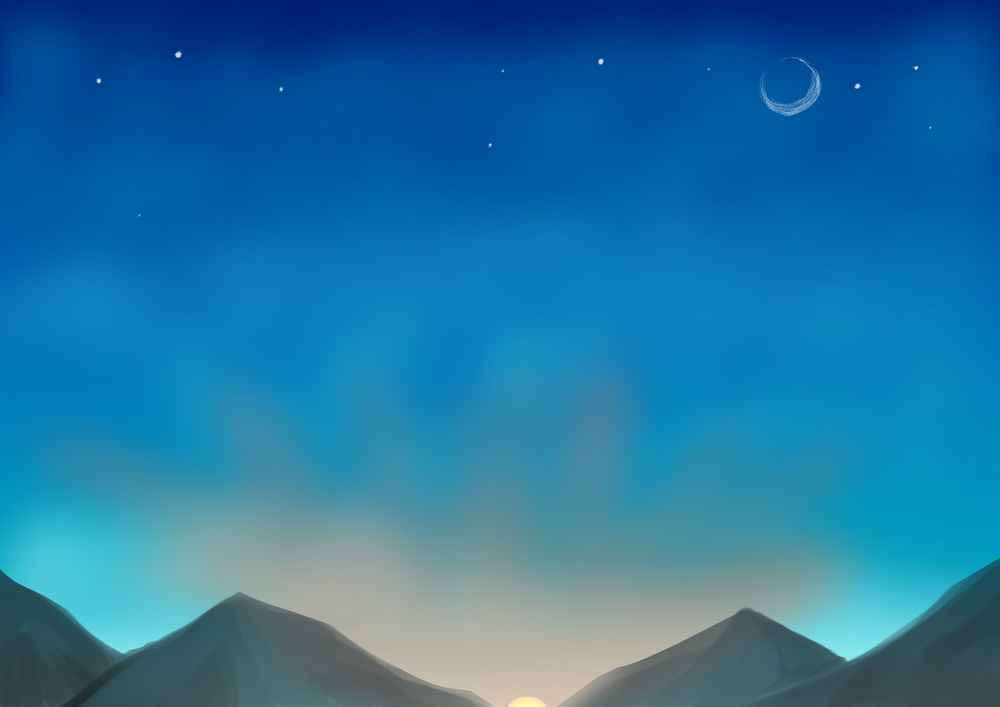 空の描き方