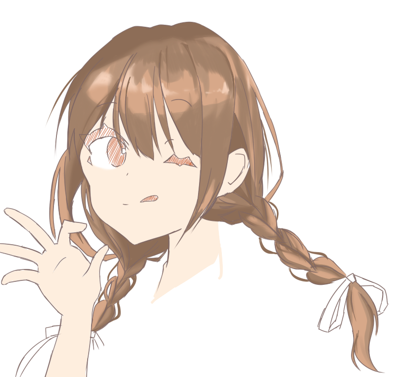 髪の描き方レベル２