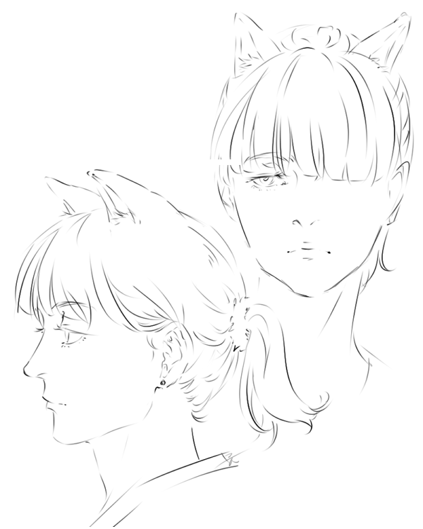 説得力のある獣耳の描き方講座