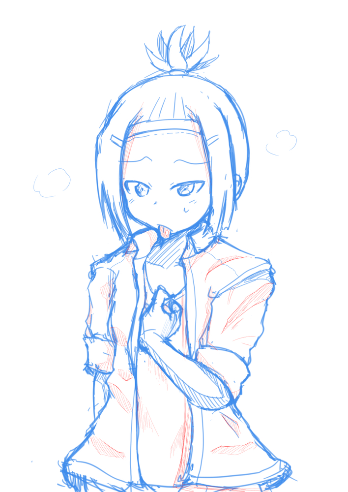シワの描き方講座書いてみた