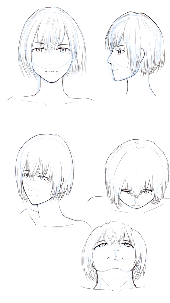 男性の顔
