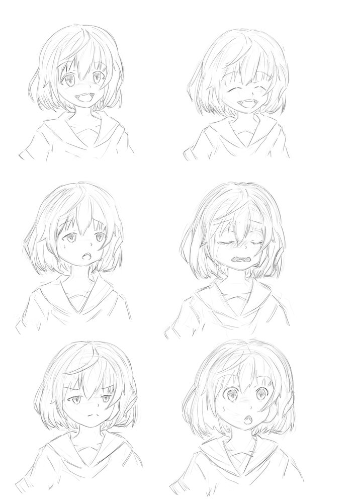 表情の描き方講座