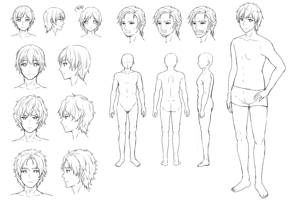 男性キャラクター