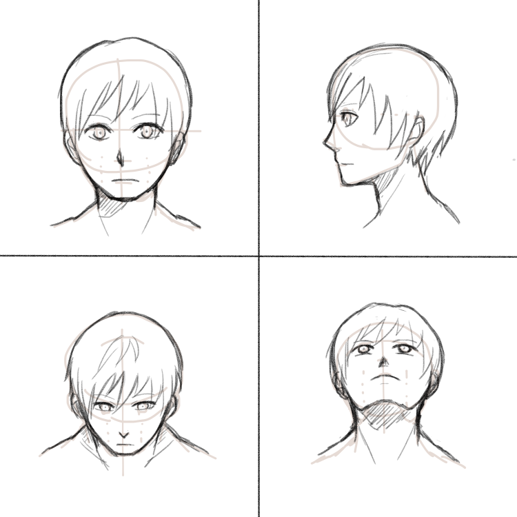 顔の描き方