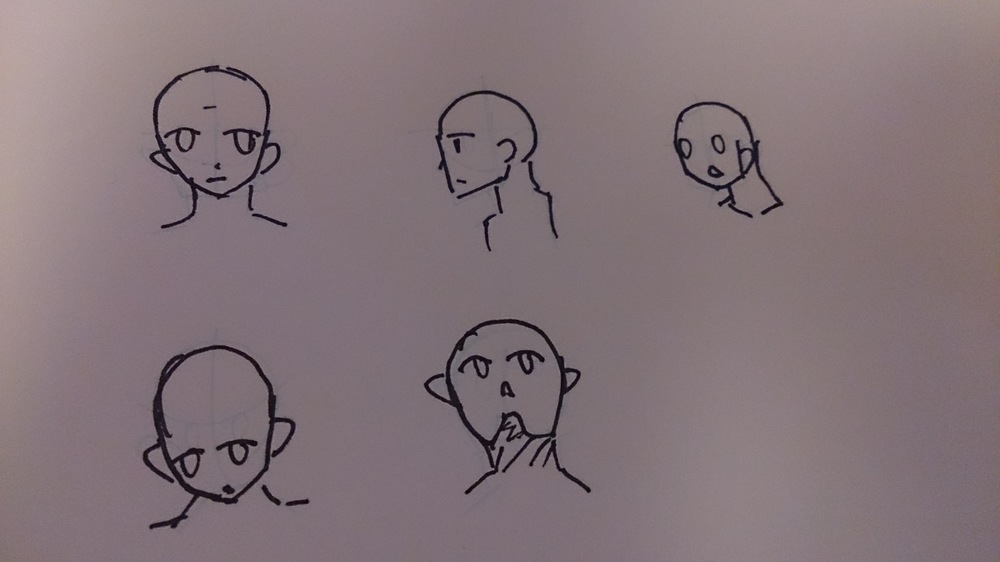 正面横向き斜めフカンアオリ