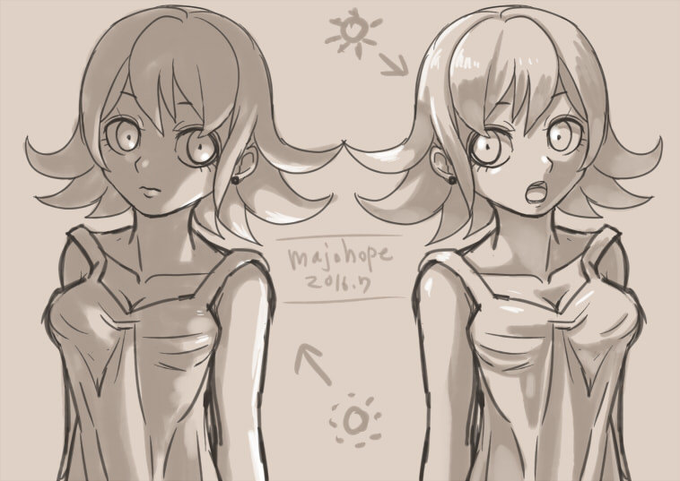 陰影をつけるッ！