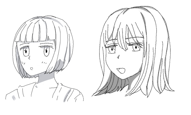 髪の毛の描き方講座のいられぽ