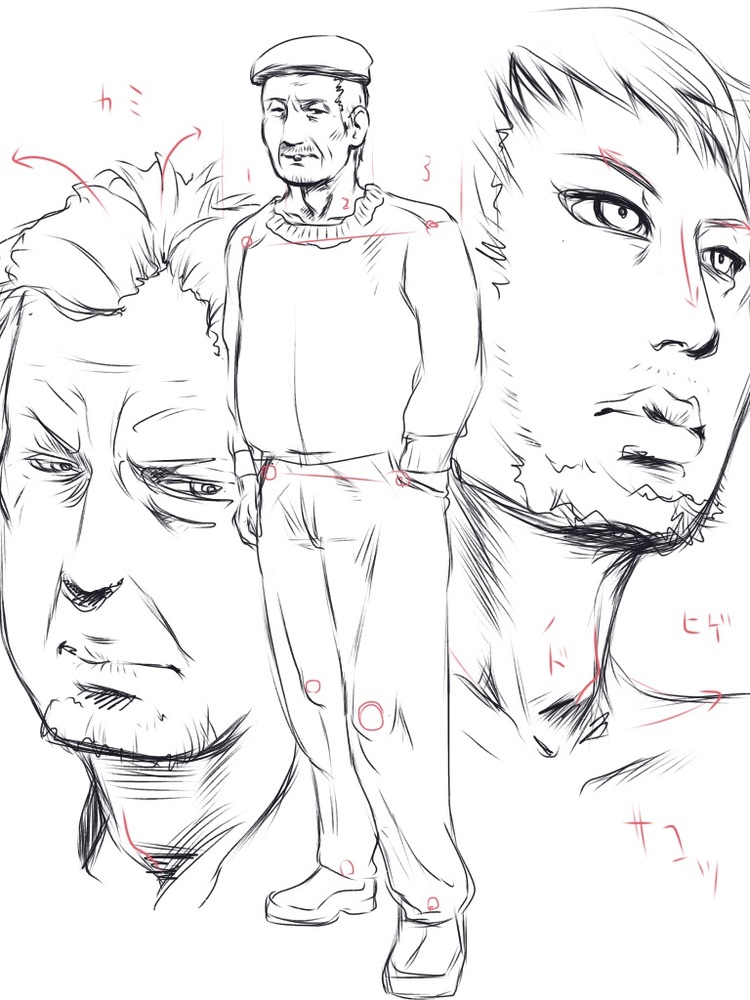 男性キャラ