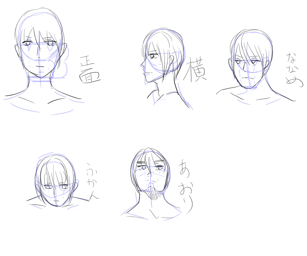 顔の描き方