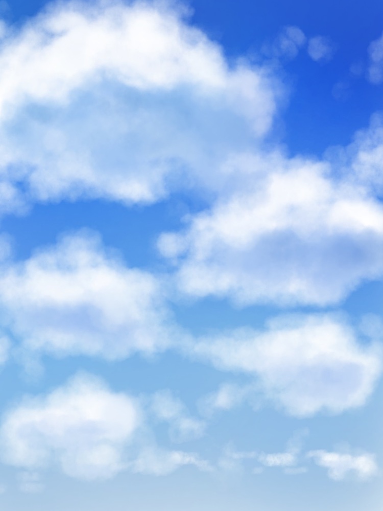 空に雲
