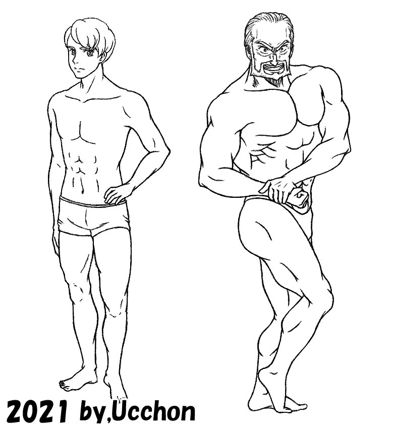 男性の描き方講座5