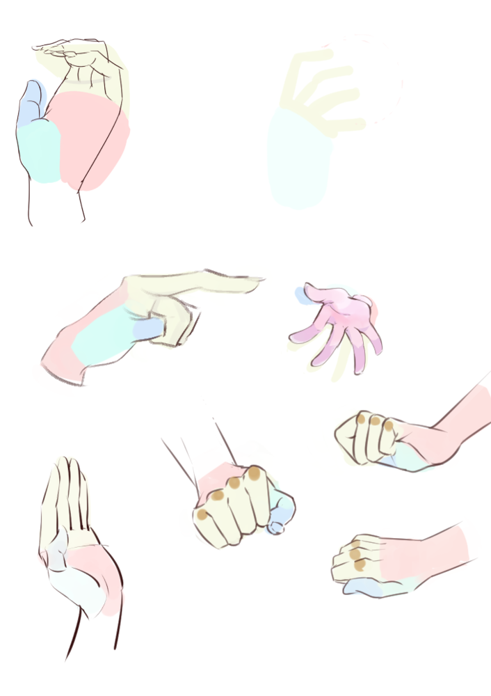 手練習模写