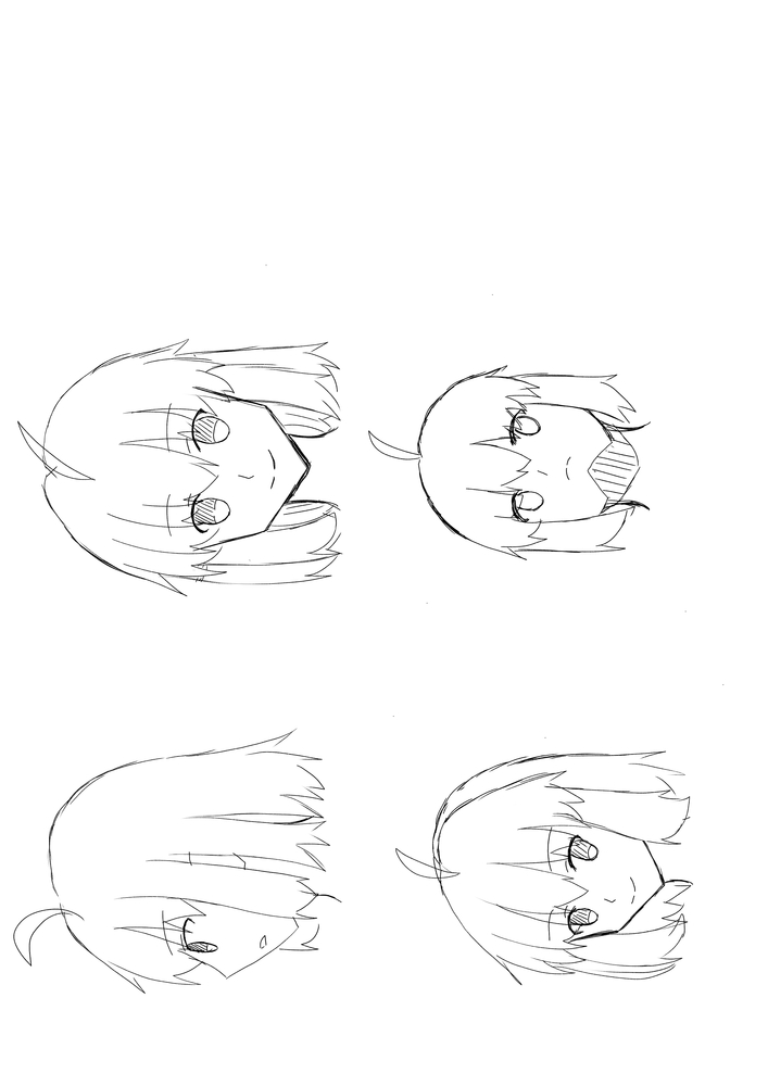 顔練習