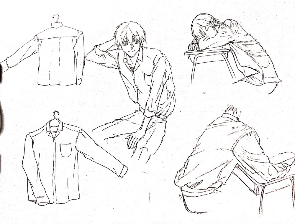 シワの描き方