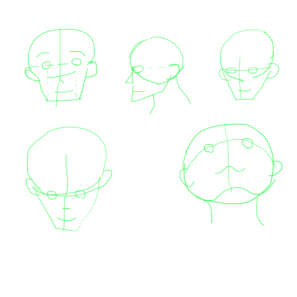 顔の描き方講座