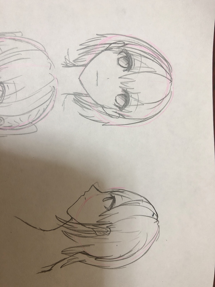 横顔苦手ー！