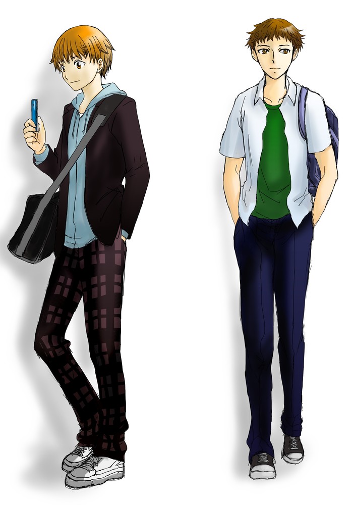 男子学生（練習）
